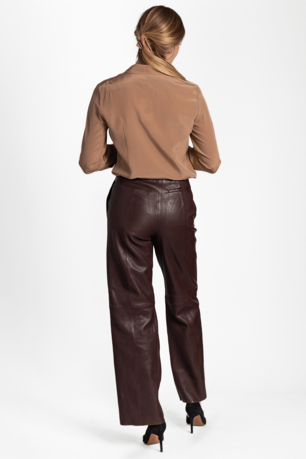 Nappa Leather Trousers - Forte Forte