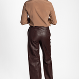 Nappa Leather Trousers - Forte Forte