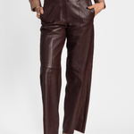 Nappa Leather Trousers - Forte Forte
