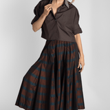Next Ex with Crystal Collar Shirt - TWP