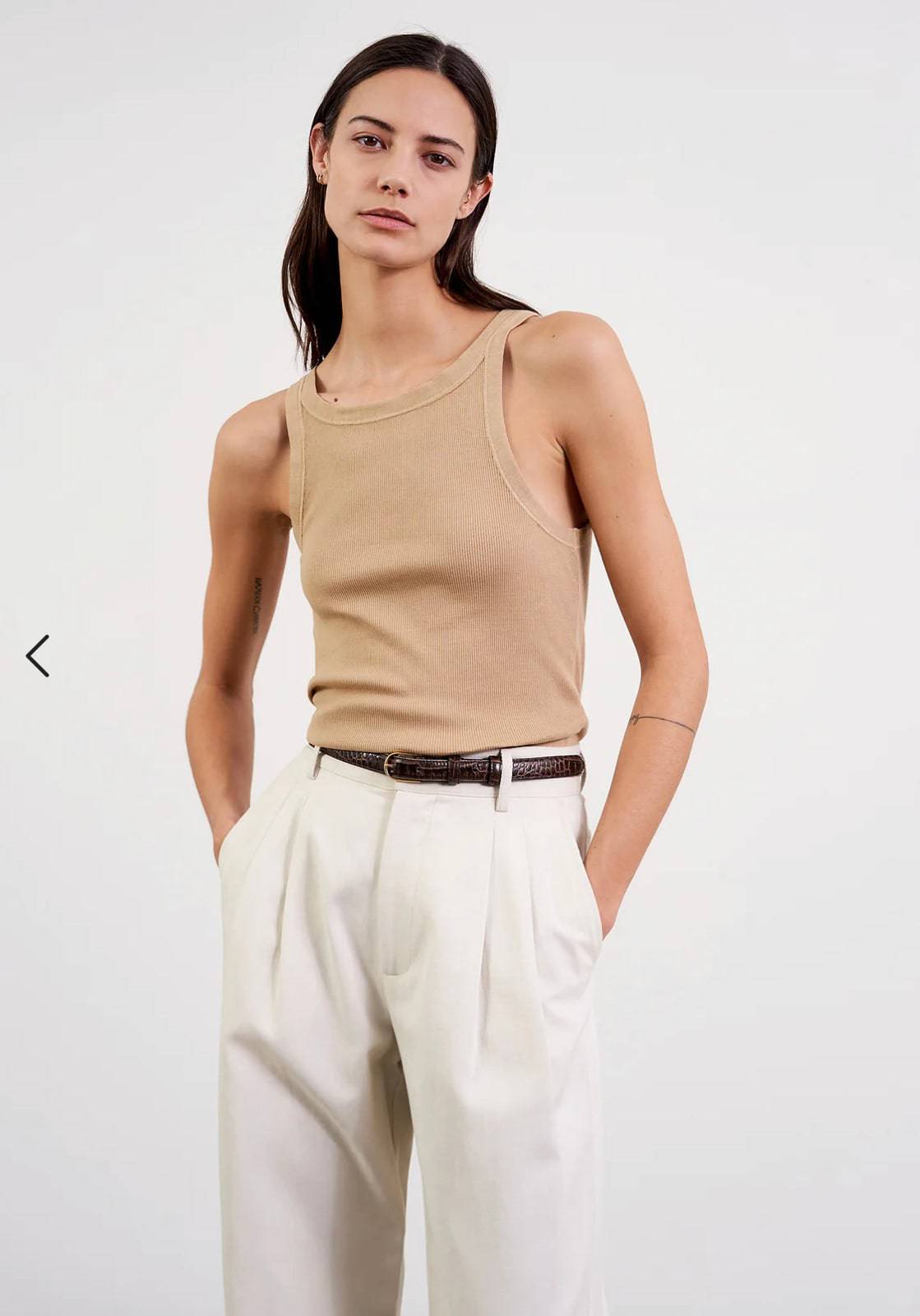Nili Lotan Jennifer Rib Tank - Nili Lotan