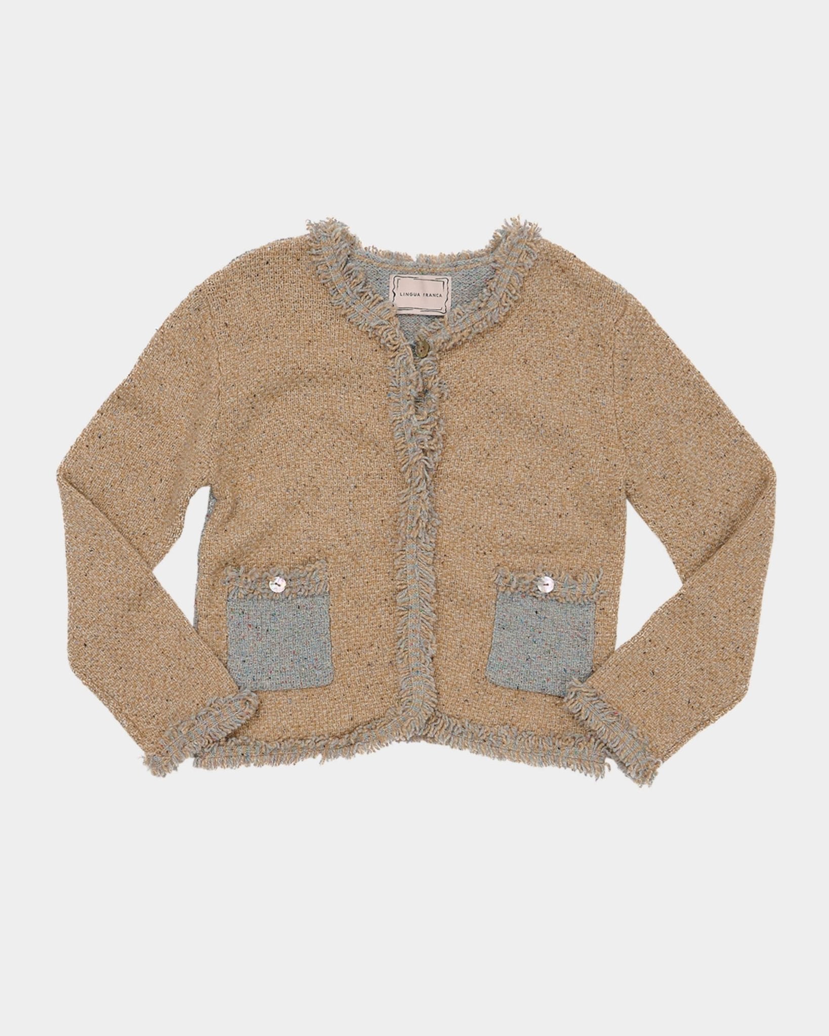 Onassis Knit Tweed Jacket - Lingua Franca