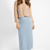 Onassis Knit Tweed Jacket - Lingua Franca