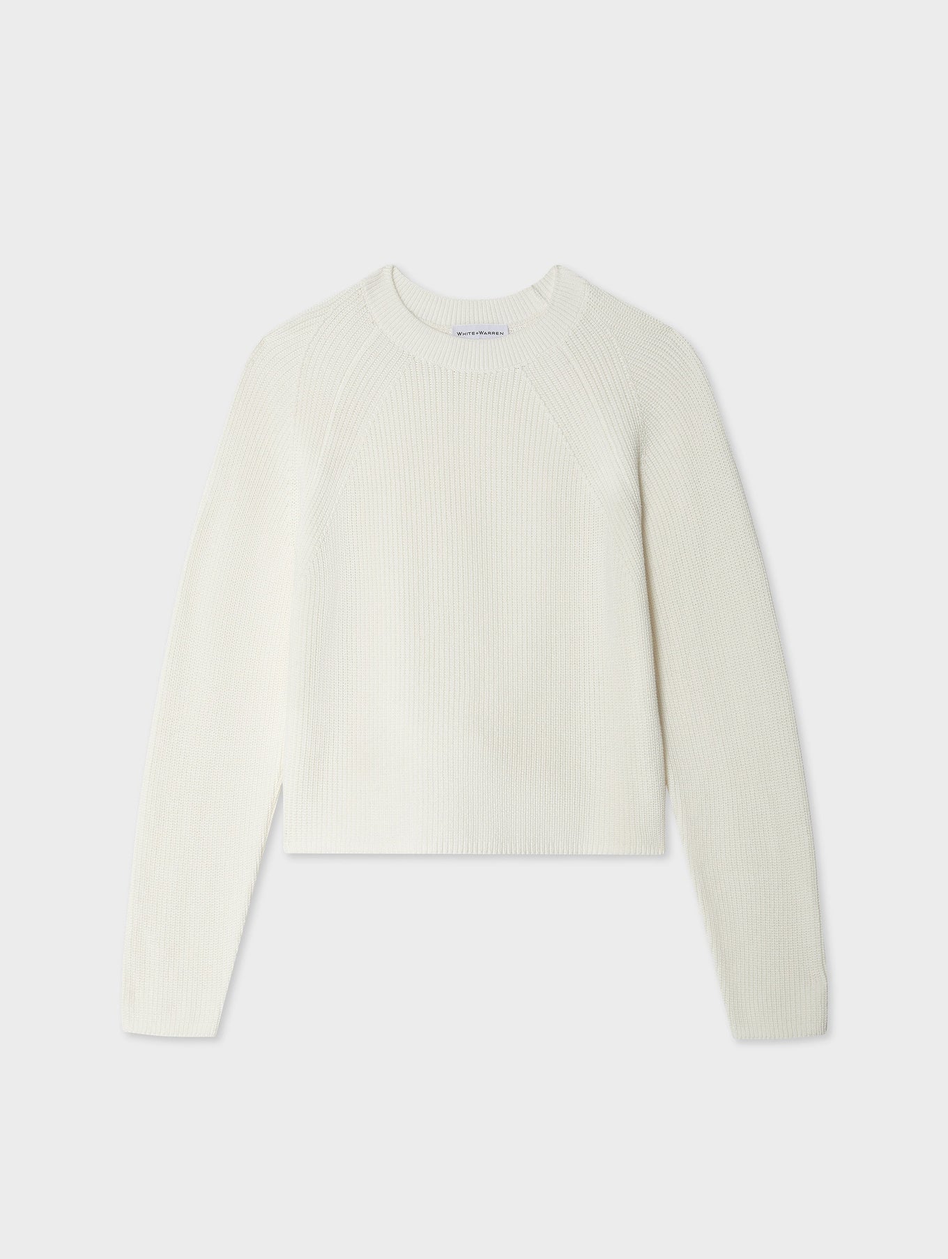 Organic Cotton Raglan Crew Sweater - The Posh Peacock