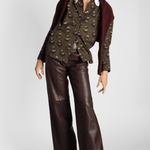 Overprint Stripe Blouse - Odeeh
