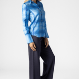 Painted Check Shirt - Odeeh