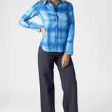 Painted Check Shirt - Odeeh