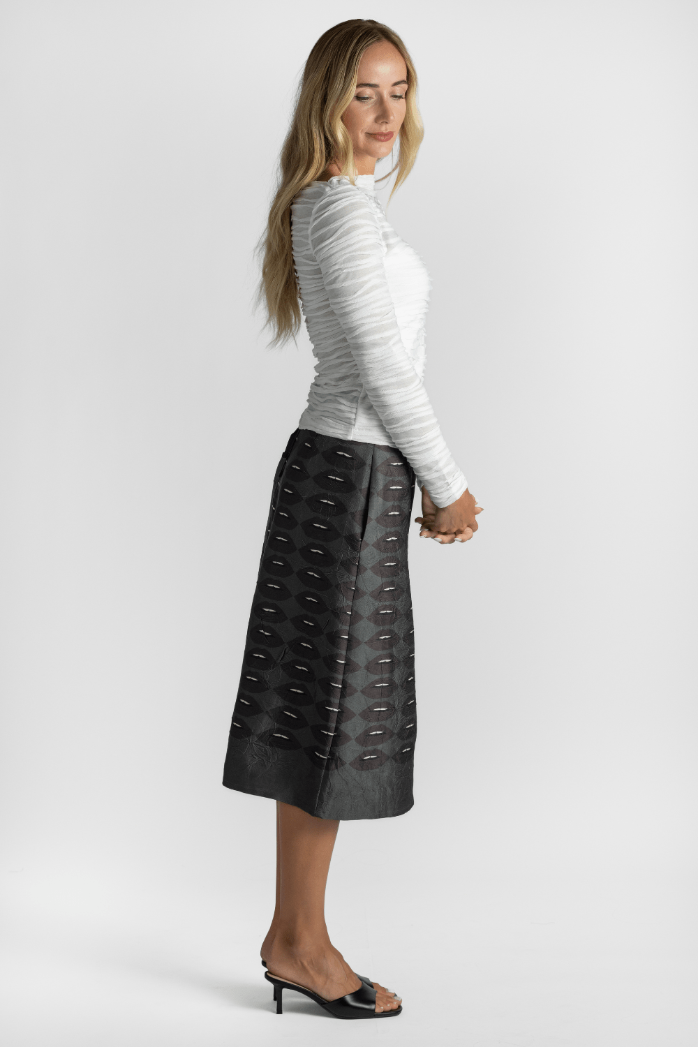 Paloma Textured Top - Proenza Schouler White Label