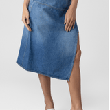 Panel Skirt with Side Slit - Plan C