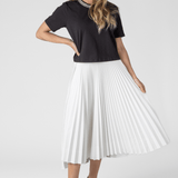 Pleated Midi Skirt - Plan C