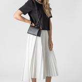 Pleated Midi Skirt - Plan C