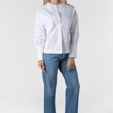 Poplin Pullover Blouse - Odeeh