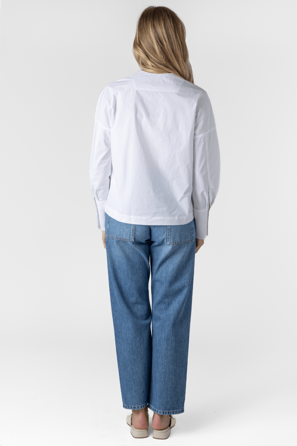 Poplin Pullover Blouse - The Posh Peacock