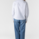 Poplin Pullover Blouse - Odeeh