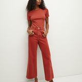 Pruitt Ribbed Tee - Veronica Beard