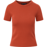 Pruitt Ribbed Tee - Veronica Beard