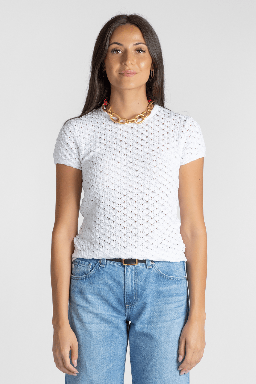 Quincy Crochet Top - Proenza Schouler White Label
