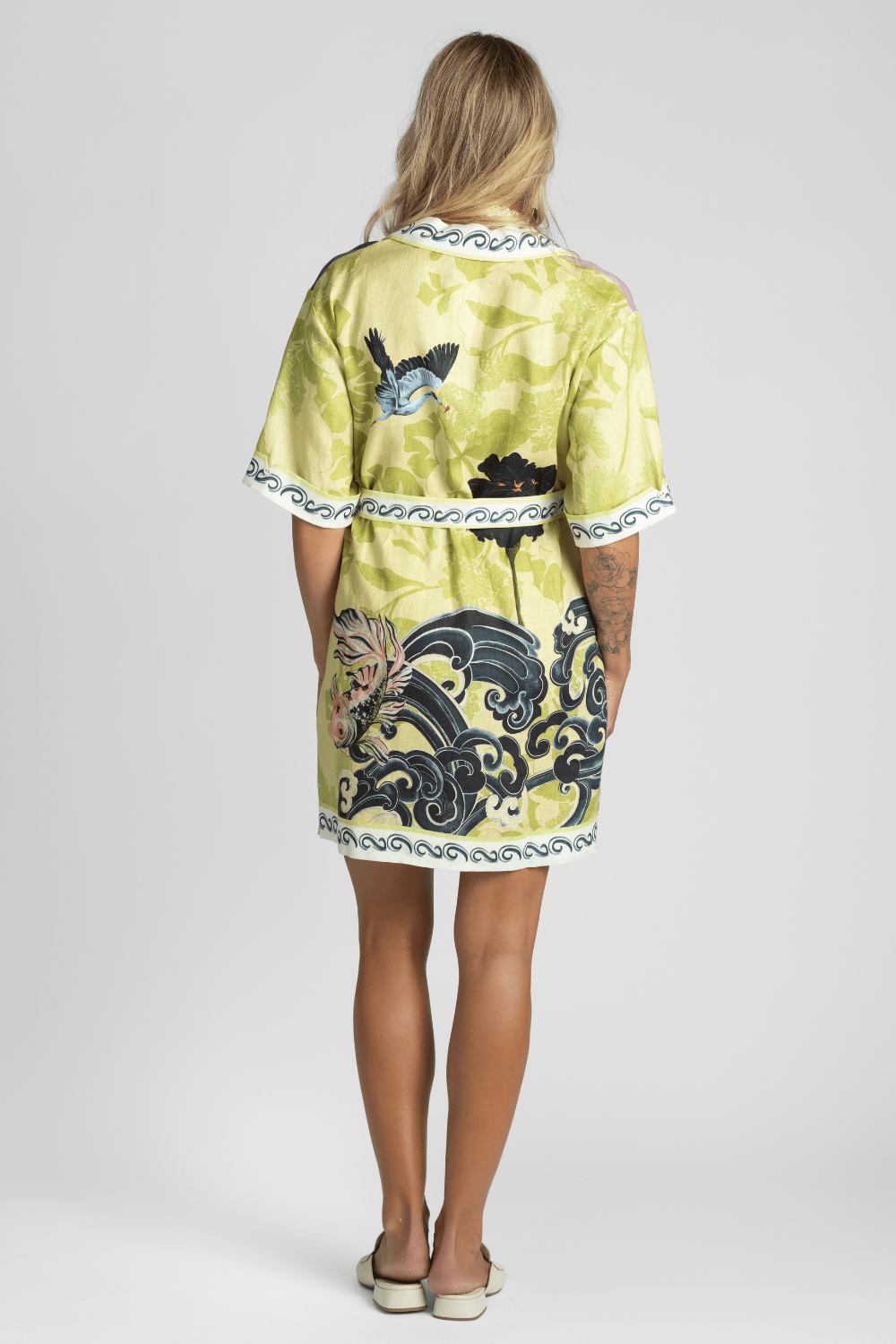 Rochester Mini Shirtdress - Alemais
