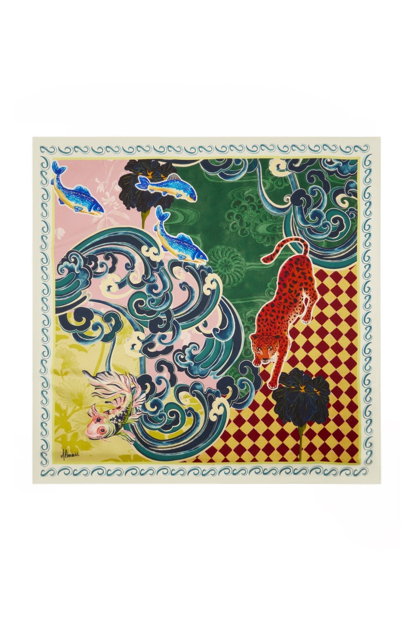 Rochester Silk Scarf - Alemais