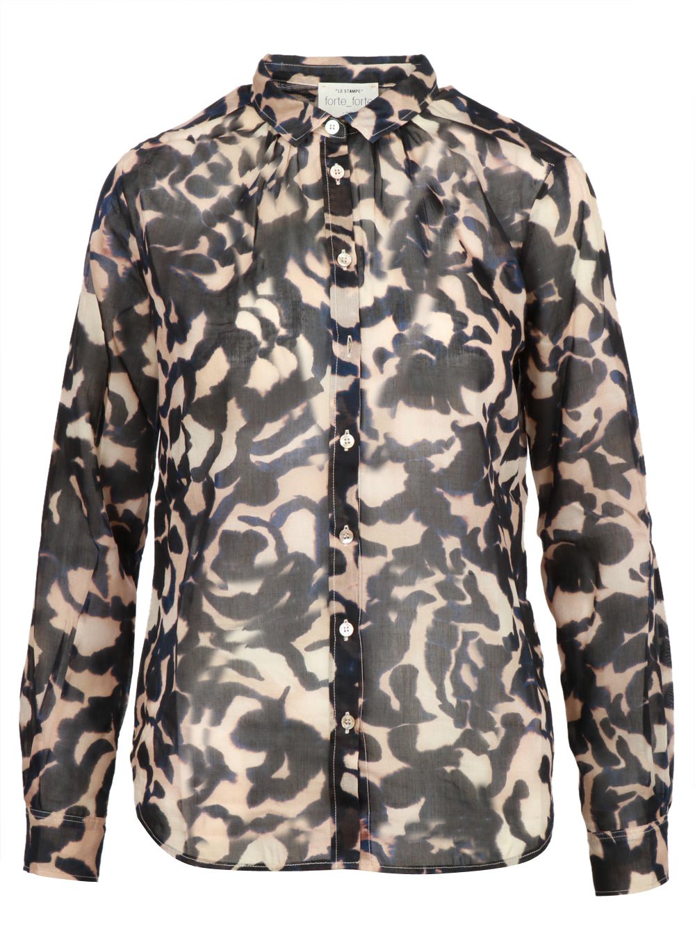 Rose Alchemy Print Voile Shirt - Forte Forte