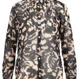 Rose Alchemy Print Voile Shirt - Forte Forte