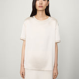 Round Neck Silk Top - Lisa Yang