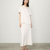 Round Neck Silk Top - Lisa Yang