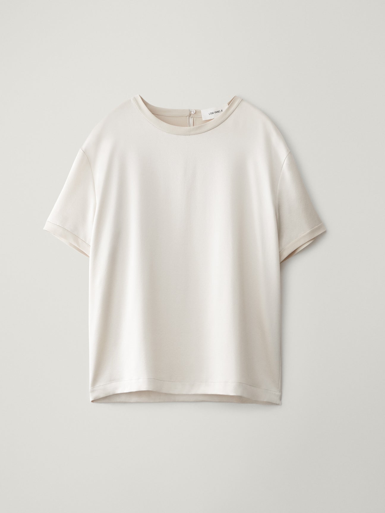 Round Neck Silk Top - Lisa Yang