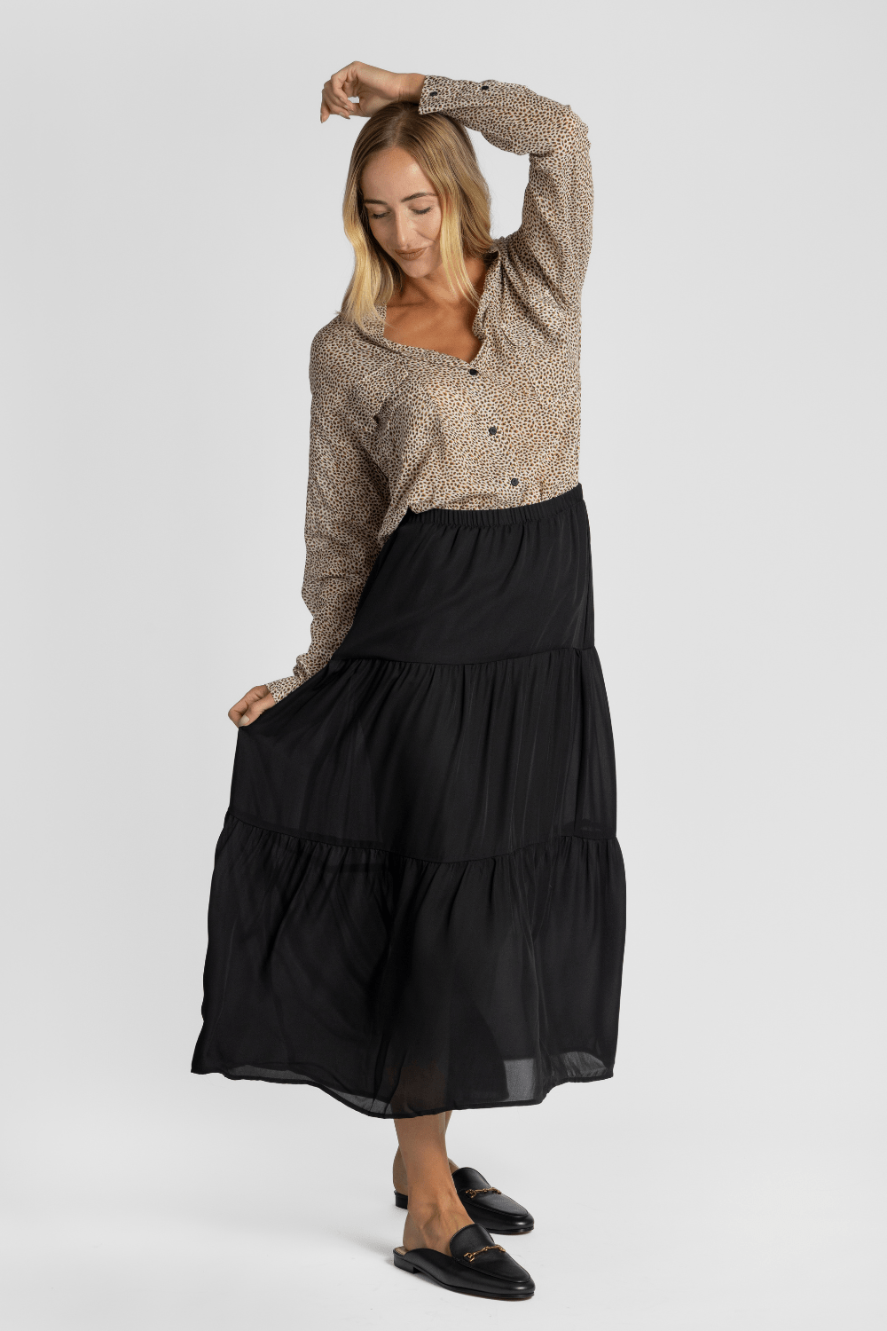 Ruffle Maxi Skirt - SPRWMN