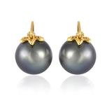 Samira 13 Floating Tahitian Pearl Earrings - Samira 13