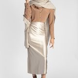 Satin Sarong Skirt - Peter Cohen