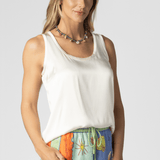 Scoop Neck Sleeveless Top - Lisa Yang