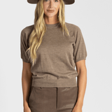 Short Sleeve Raglan Sweater - SPRWMN