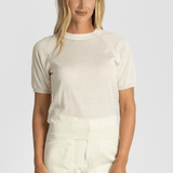 Short Sleeve Raglan Sweater - SPRWMN