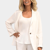 Sleeveless Silk Tank Top - Peter Cohen