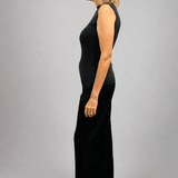 Sleeveless Stretch Charcoal Sweater - Odeeh