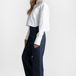 Soon To Be Ex Shirt with Crystal Collar - TWP