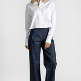 Soon To Be Ex Shirt with Crystal Collar - TWP