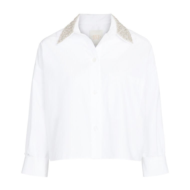 Soon To Be Ex Shirt with Crystal Collar - TWP