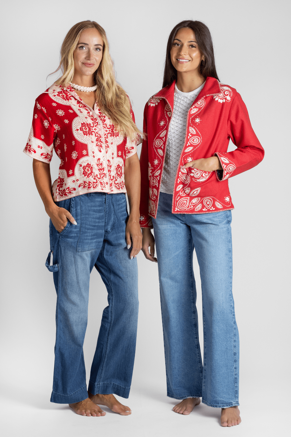 Stevie Bandana Shirt - Alix of Bohemia
