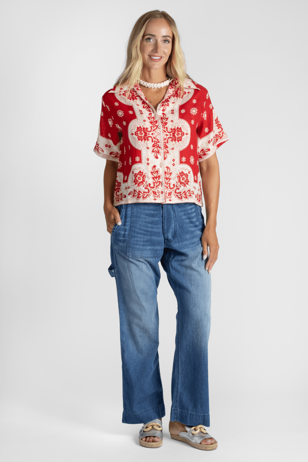Stevie Bandana Shirt - Alix of Bohemia
