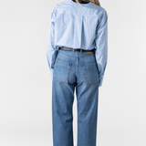 Striped Poplin Shirt - Plan C