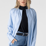 Striped Poplin Shirt - Plan C