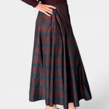 Striped Taffeta Skirt - Odeeh
