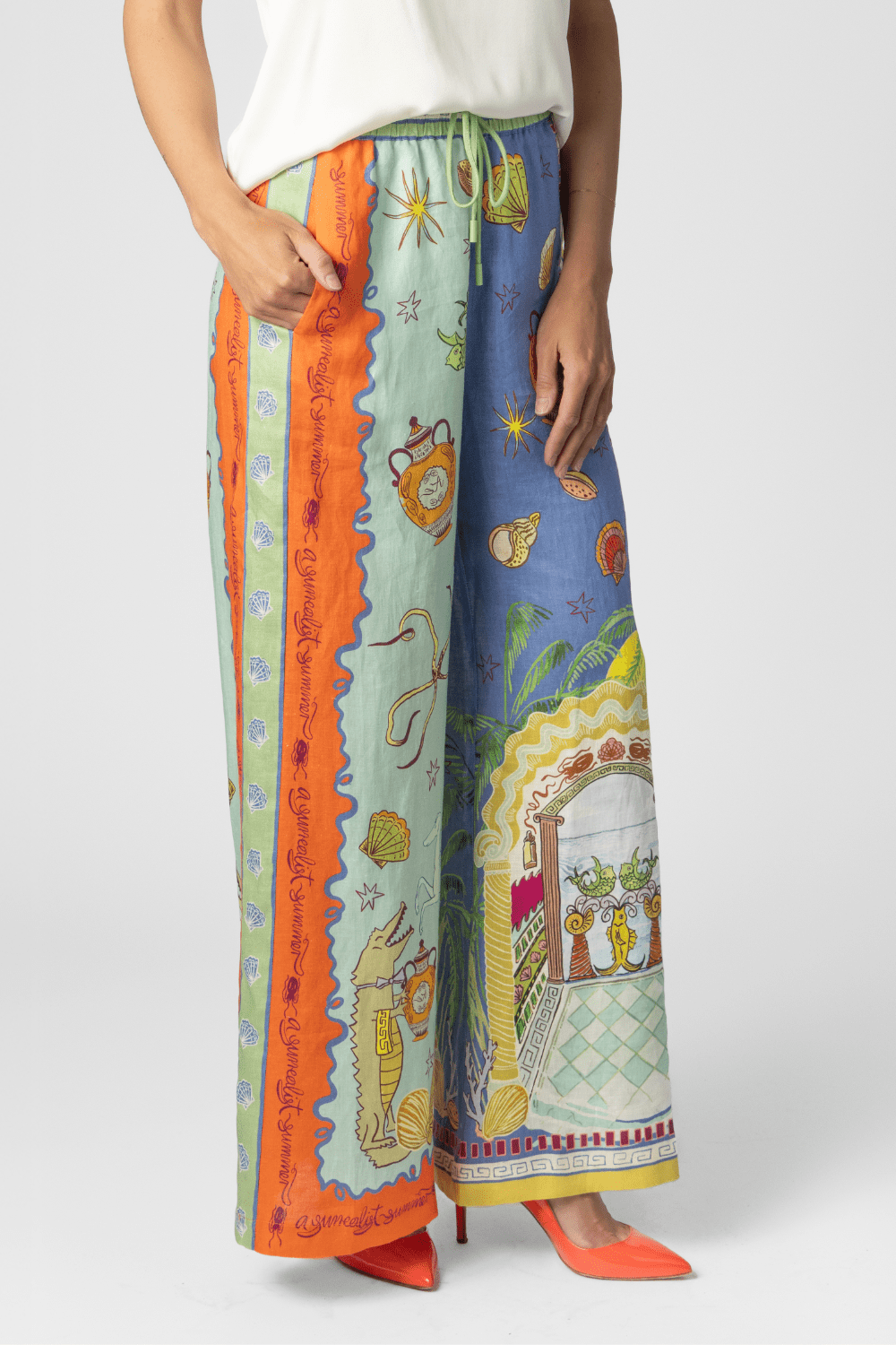 Surrealist Summer Pant - The Posh Peacock