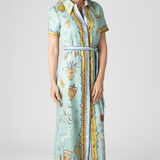 Surrealist Summer Shirtdress - Alemais