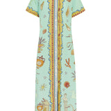 Surrealist Summer Shirtdress - Alemais