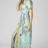 Surrealist Summer Shirtdress - Alemais