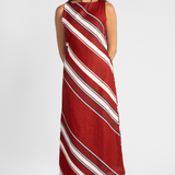 Taylor Striped Midi Dress - The Posh Peacock