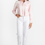 The Artist Crop Shirt - Raquel Allegra